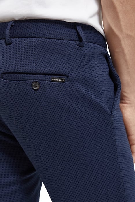 MOTT SUPER SLIM FIT CLASSIC YARN-DYED CHINO BLUE / NIGHT CHE 7