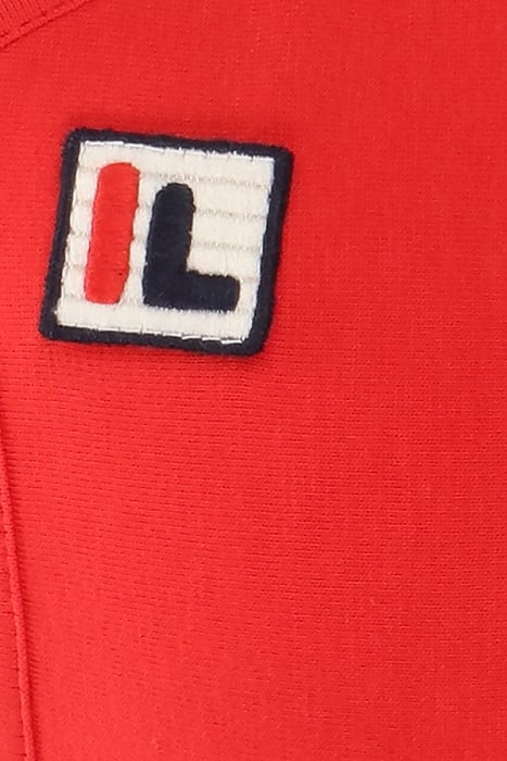 LINFEN CROPPED SPAGHETTI TOP TRUE RED 7