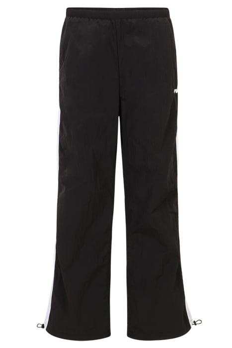 LAGES OVERSIZED TRACK PANTS BLACK-BRIGHT WHITE 4