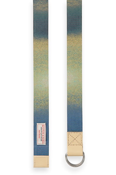 REVERSIBLE PRINTED TAPE BELT BLURRED LANDSCAPE 7