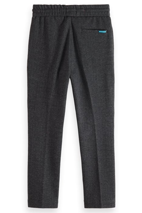 RELAXED SLIM-FIT KNITTED PANTS ANTRA MELANGE 5