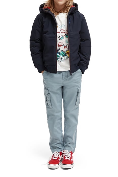 HOODED RECYCLED POLYESTER JACKET WITH REPREVE® FILLING NIGHT 3