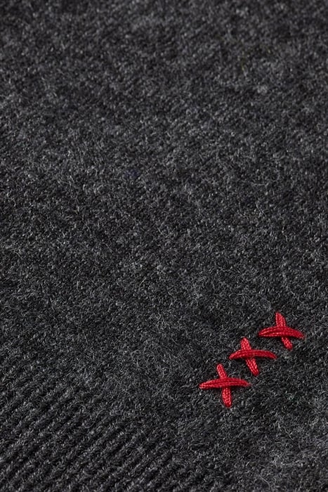 DROPPED SHOULDER BASIC MOCK IN RECYCLED POLYESTER BLEND MOON 8