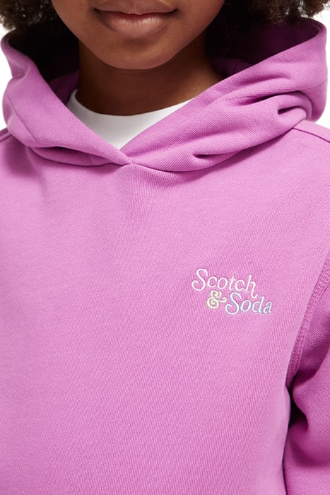 ORGANIC COTTON HOODIE VINYL VIOLET 6