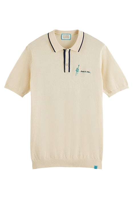 KNITTED POLO STONE 4