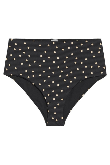 S HAPPY DOTS HIGH WAIST BOTTOM BLACK 3