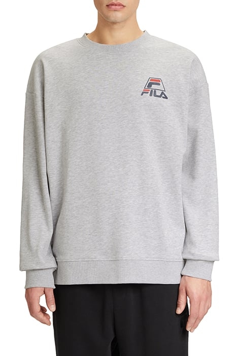 LAHTI CREW SWEAT LIGHT GREY MELANGE 1