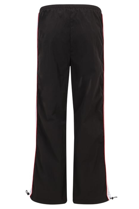 LAGES OVERSIZED TRACK PANTS BLACK-BRIGHT WHITE 5