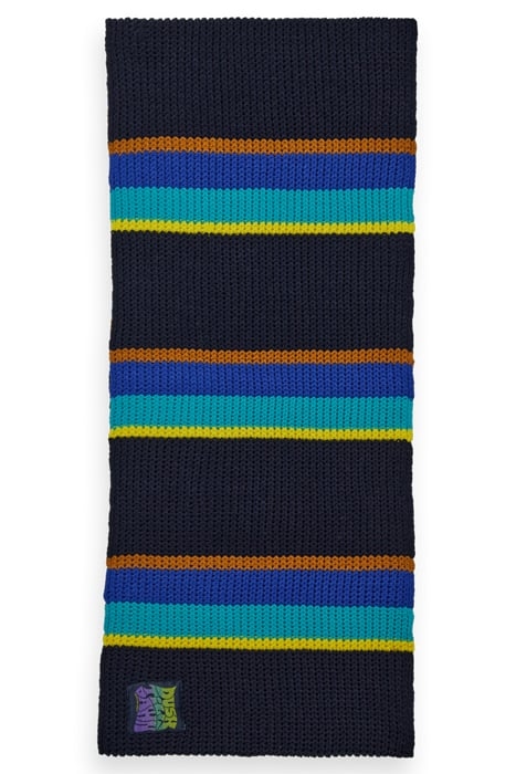 COLOURFUL TUNNEL SCARF COLOURFUL STRIPE 4