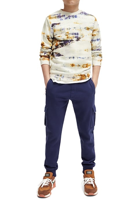 ALL-OVER PRINTED SWEATSHIRT CONTAINS ORGANIC COTTON OFF WHIT 3