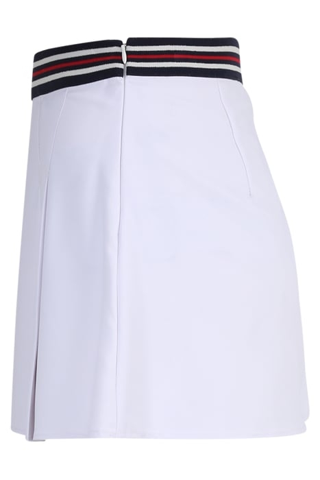 LAIWU PLEATED TENNIS SKIRT BRIGHT WHITE 7