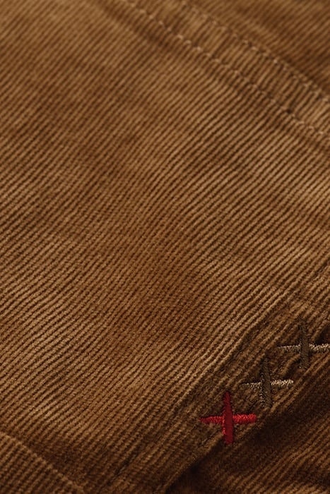 RALSTON - FINE CORDUROY 5-POCKET PANTS TAUPE 8