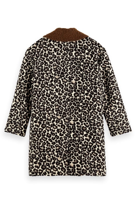 LEOPARD JACQUARD COAT ANIMAL 5
