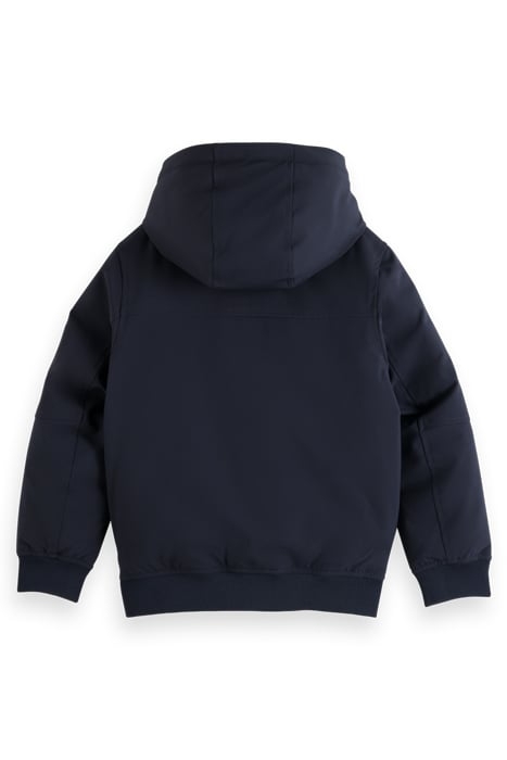 HOODED RECYCLED POLYESTER JACKET WITH REPREVE® FILLING NIGHT 5