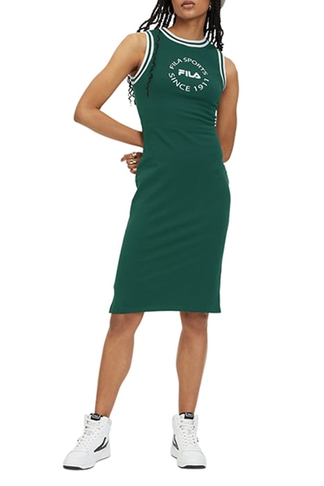 LUBLIN GRAPHIC DRESS AVENTURINE 3
