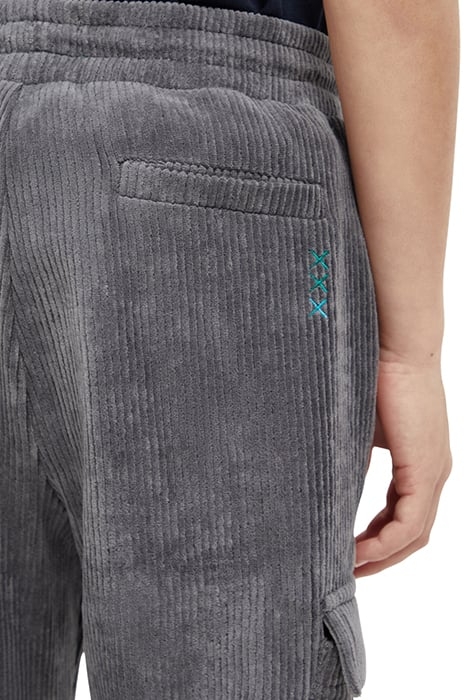 CORDUROY CARGO SWEATPANTS CONTAINS ORGANIC COTTON ANTRA 8