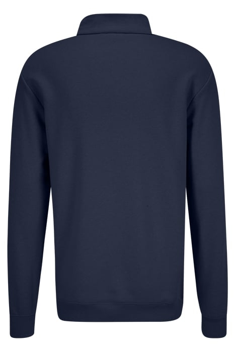 LISBON GRAPHIC HALF-ZIP SWEATER BLACK IRIS 5