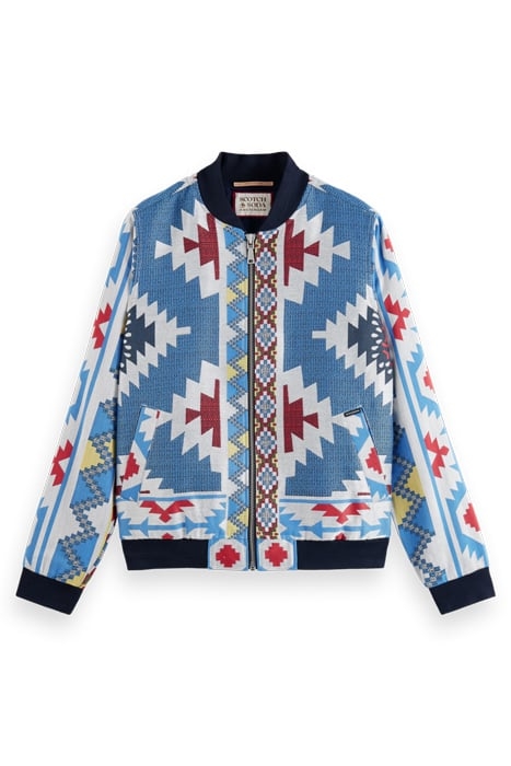 JACQUARD BOMBER JACKET MULTICOLOUR JACQUARD 4