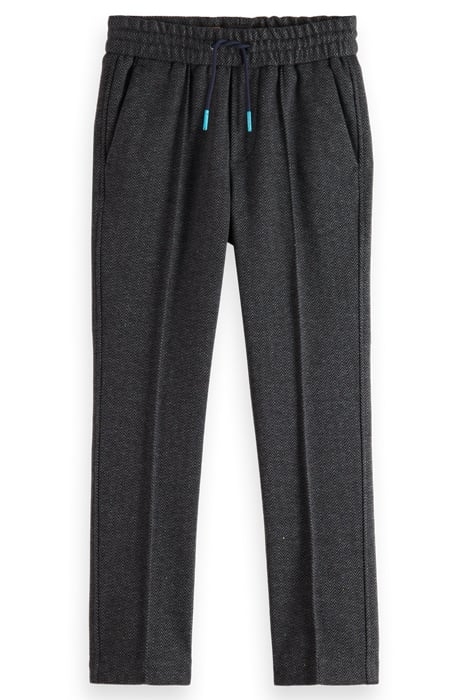 RELAXED SLIM-FIT KNITTED PANTS ANTRA MELANGE 4