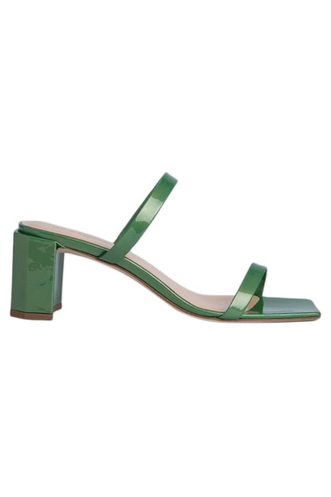TANYA GREEN METALLIC PATENT LEATHER 1