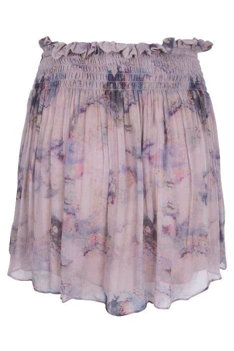 MONIEUX MINI SKIRT IN BEIGE 1