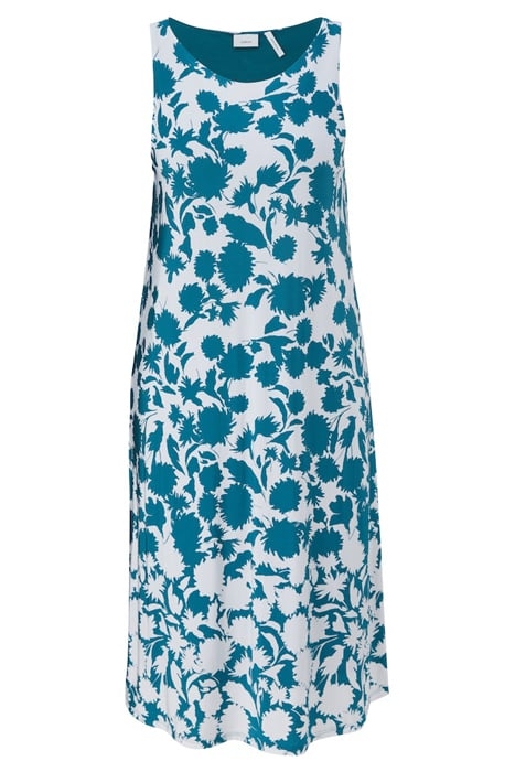 S.OLIVER DRESSES BLUE GREEN 3