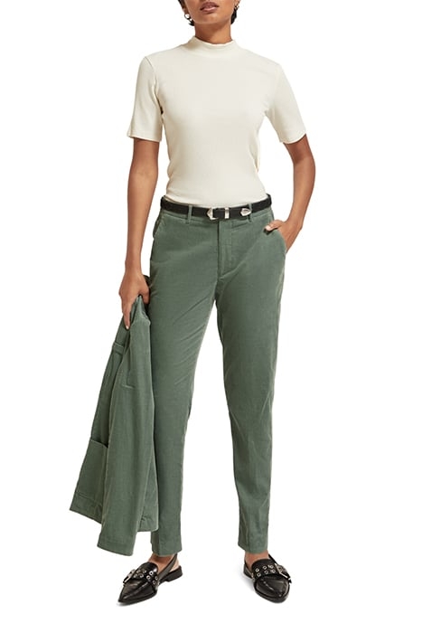 MOCK NECK RIBBED SLIM-FIT TOP SOFT ICE 3