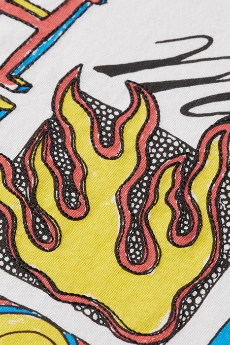 HIT MACHINE RELAXED FIT T-SHIRT WHITE 6