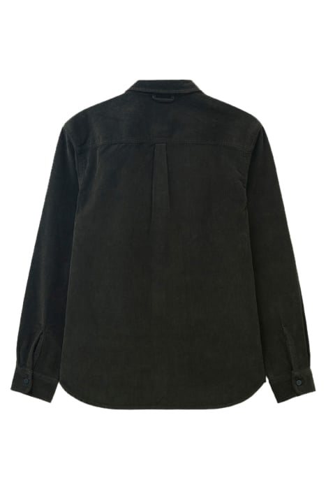 WHITWICK CORD SHIRT DARK GREEN 5