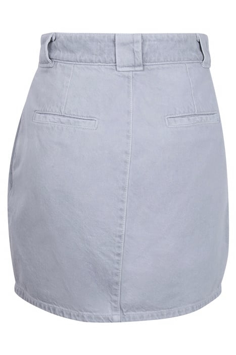 SENTI MINI SKIRT IN GREY WHITE 2