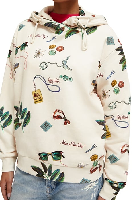 AOP RELAXED FIT HOODIE FESTIVAL TRINKET 6