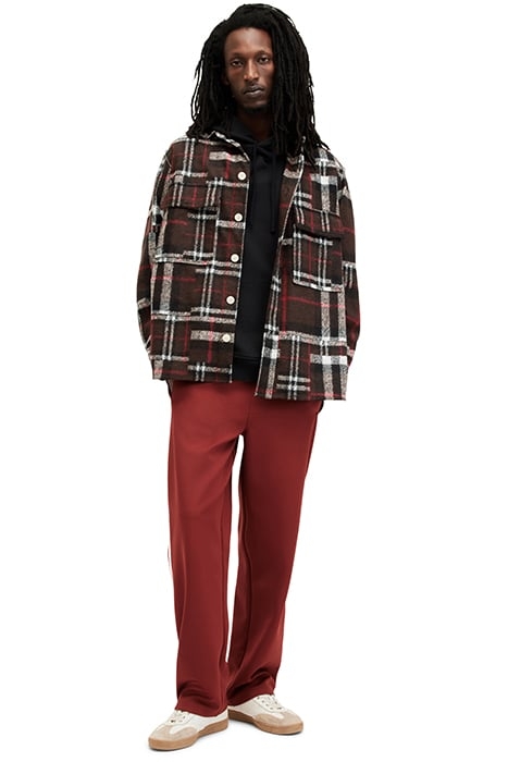 REDWOOD LS SHIRT HENNA BROWN 3