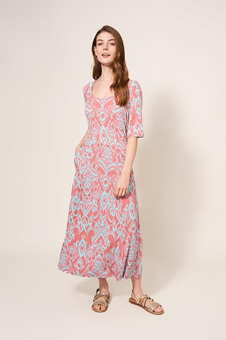 MADELINE ECO VERO JERSEY DRE RED 1