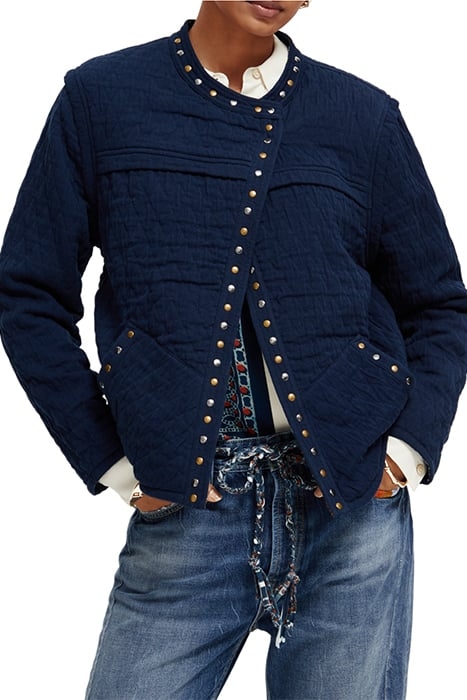 SPECIAL WEAVE BOXY JACKET NIGHT 8