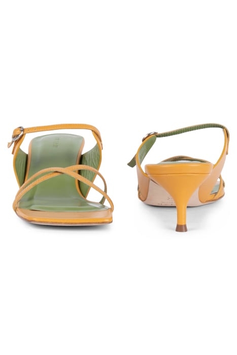 CANDY NUDE ORANGE LEATHER 2