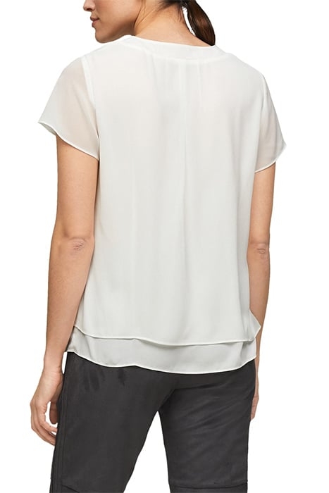 S.OLIVER BLOUSES SOFT WHITE 2