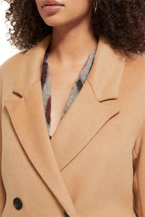 DOUBLE BREASTED WOOLEN COAT DUNE 8