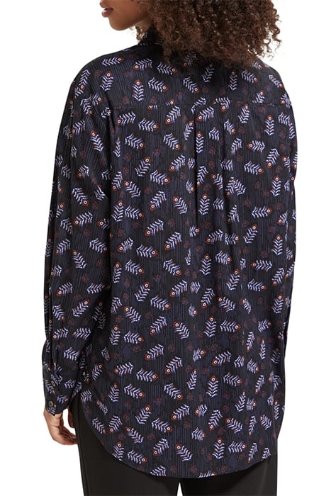 ALL OVER PRINTED RELAXED FIT SHIRT FOLK FLORAL 2