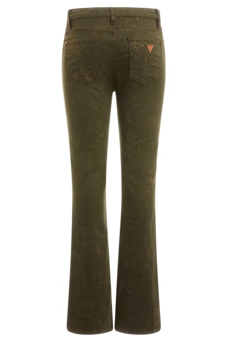 SEXY FLARE DAMASC CAMEL BLACK 5