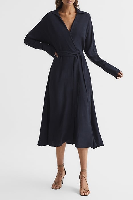 CECILY-MIDI DRESS NAVY 4