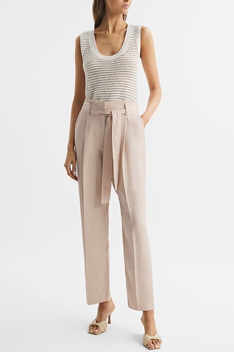 MYLIE-TAPER STRAIGHT PANTS NEUTRAL 3