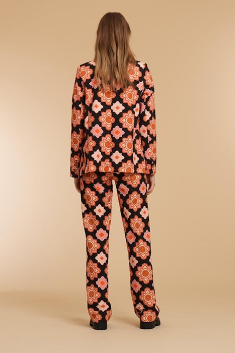 BLAZER PRINTED ORANGE/PINK/BLACK 4