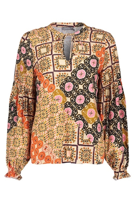 TOP SAND/CORAL/FUCHSIA 3