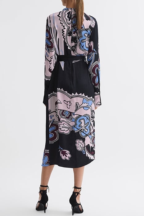 SAMARA-SCARF DRESS BLACK 2