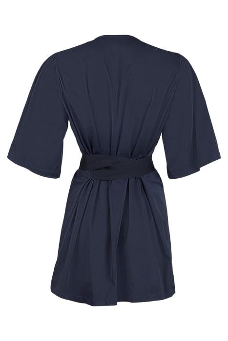 WOMENS OVERSIZED V NECK SHIRT BLACK 2