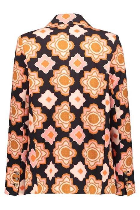 BLAZER PRINTED ORANGE/PINK/BLACK 2