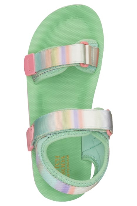 LYDIA SPORT SANDAL MINT RAINBOW PRINT 3