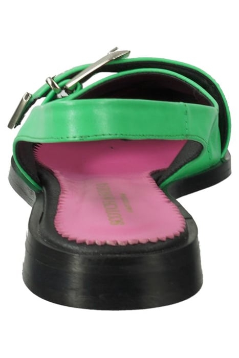 PHIONA LEATHER MULE GREEN 4
