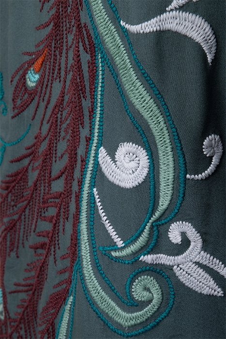 TUNIC EMBRO PARADISE DARK SAGE GREEN 3