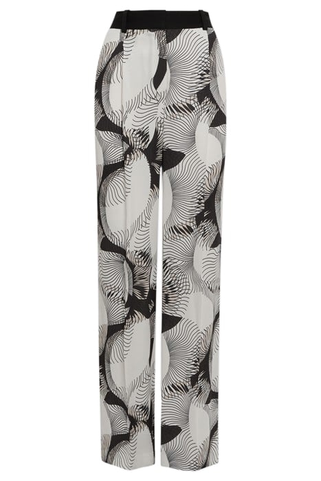 BECCI-TAPER PAJAMAS BLACK/WHITE 1
